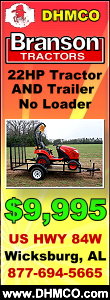 Brawny Branson Tractors Priced Right!!