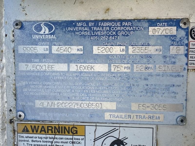 Used Horse Trailers for Sale