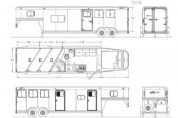 2023 Exiss Express SS 7311 - 7' Wide - 7'2&quot; Tall - Side Tack