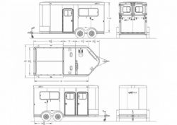 2023 Exiss 724 2H BP - Straight Load - Ramp - All Aluminum!