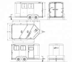 2023 Exiss Express SS - 2 Horse - BP