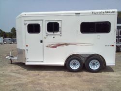 2024 Trails West Royale SXST 2 Horse Straight Load Bumper Pull