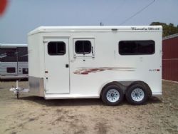 2024 Trails West Royale SXST 2 Horse Straight Load Bumper Pull