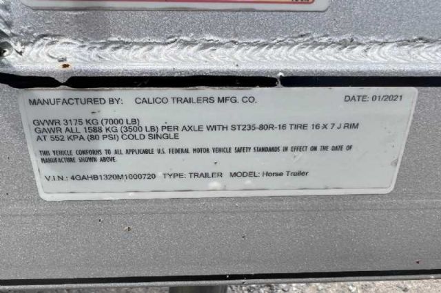 Used Horse Trailers for Sale