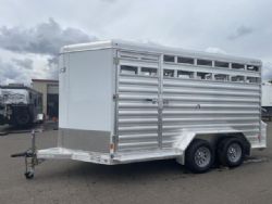 2024 Exiss STK 713 - 13' Livestock - Escape Door