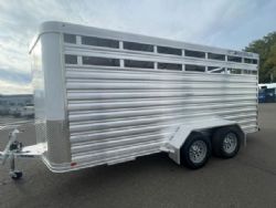 2023 Featherlite 8107 - 16ft Stock - &quot;Western Pkg&quot; - Full Rear Gate