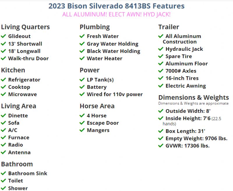 Used Horse Trailers for Sale