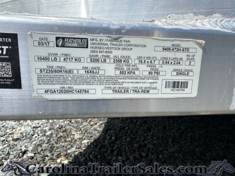 Used Horse Trailers for Sale