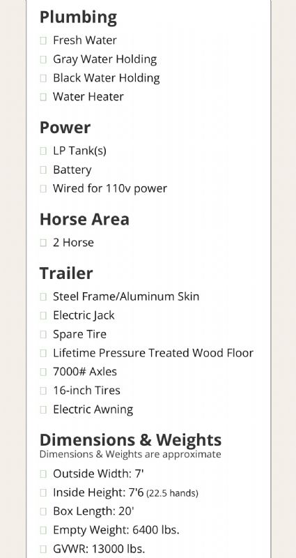 Used Horse Trailers for Sale