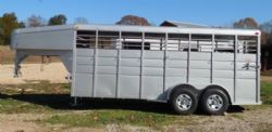 2026 Calico INSTOCK! 20 Ft Gooseneck Stock Trailer